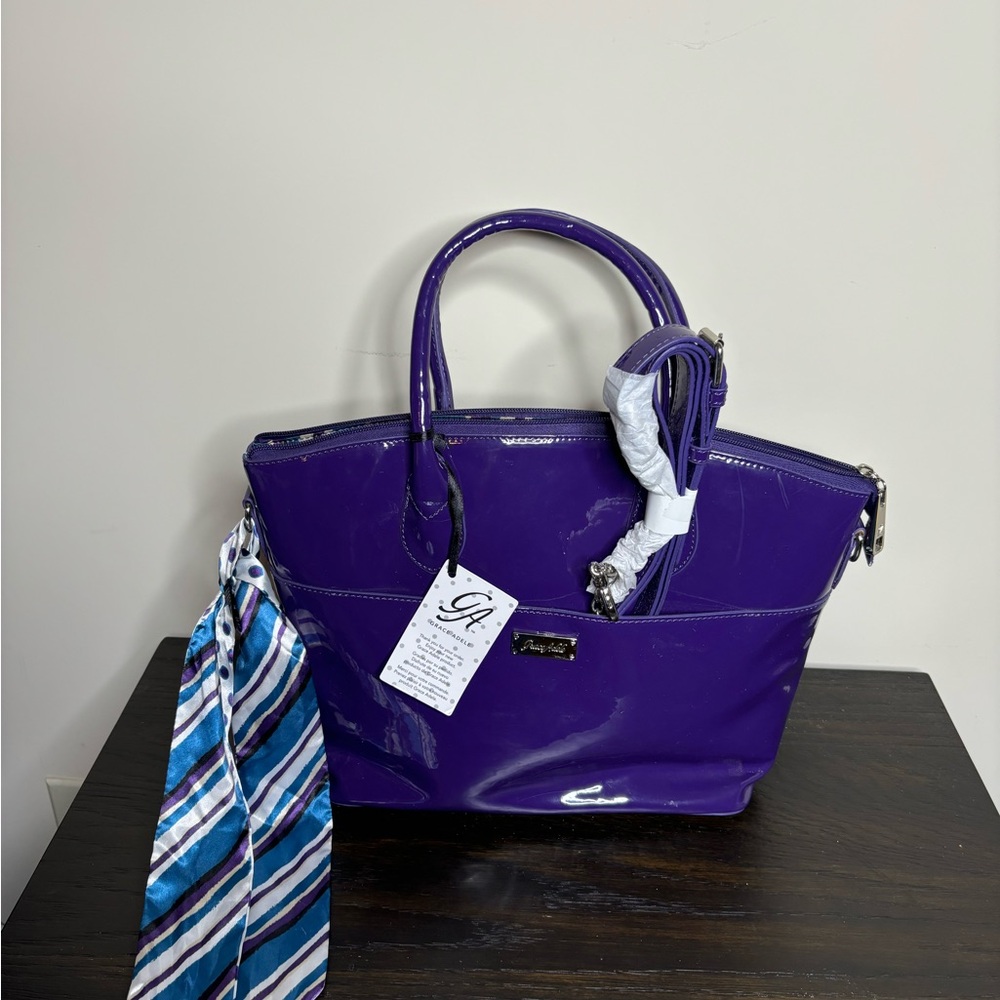 Glossy Purple Women’s Tote Bag - Unbranded
